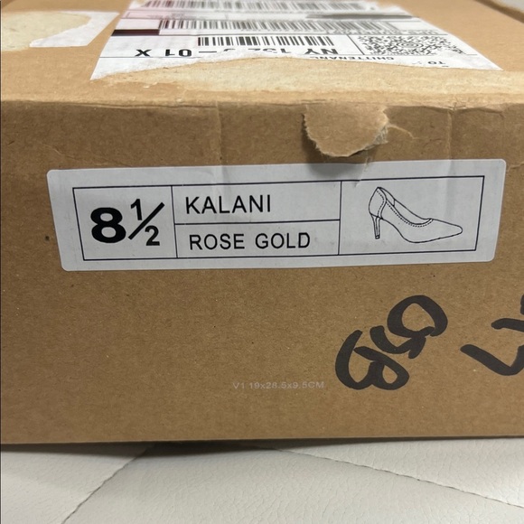 Journee Collection Sparkling Glitter Heels - Rose/Gold - Picture 5 of 5